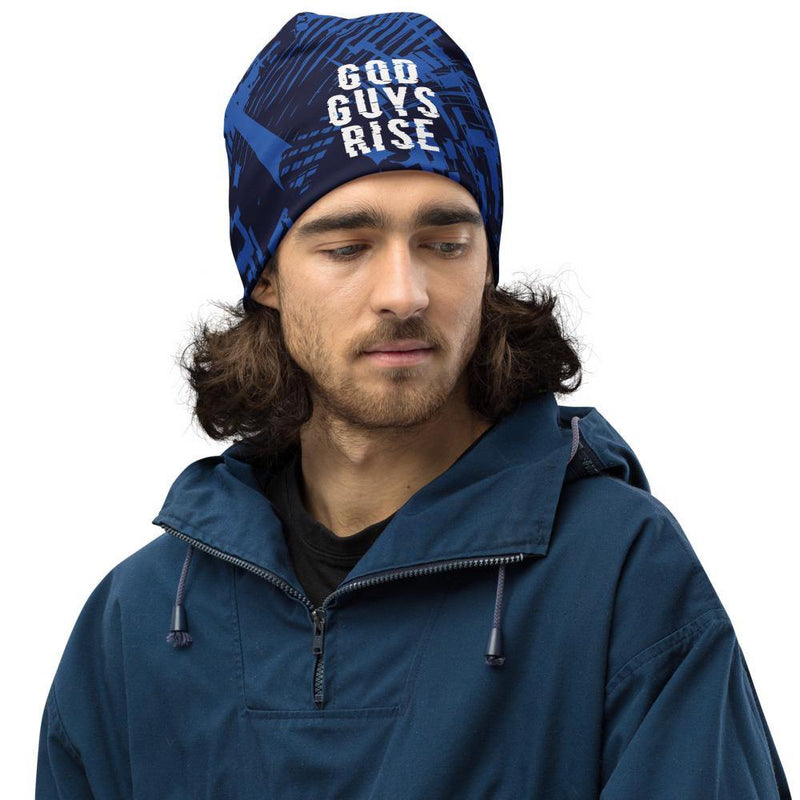 God Guys Rise All-Over Print Beanie - front view